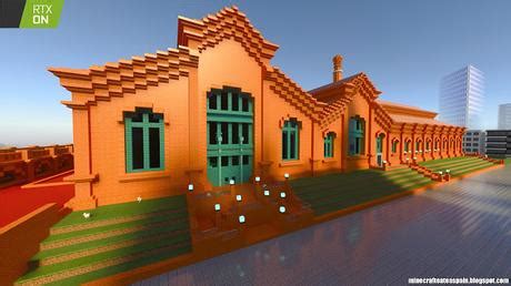 Minecrafteate En Rtx N R Plica Del Museu Agbar De Les Aig Es