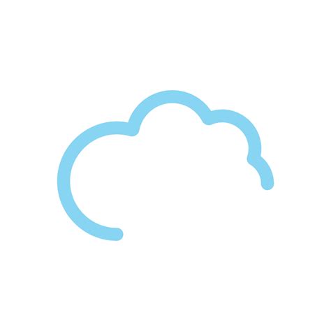 cloud logo vector 18889588 Vector Art at Vecteezy