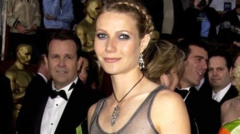 Gwyneth Paltrow S Daughter Apple Borrowed Her Controversial Oscars Naked Dress Flipboard