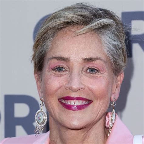 Sharon Stone Proves That This Hairstyle Can Be Worn At Any Age Work