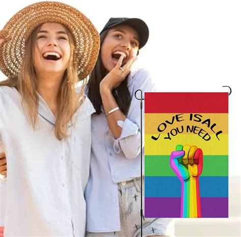 Pride Flag Lgbtq Flagge Regenbogen Flagge Lesbian Flag Bi Flagge