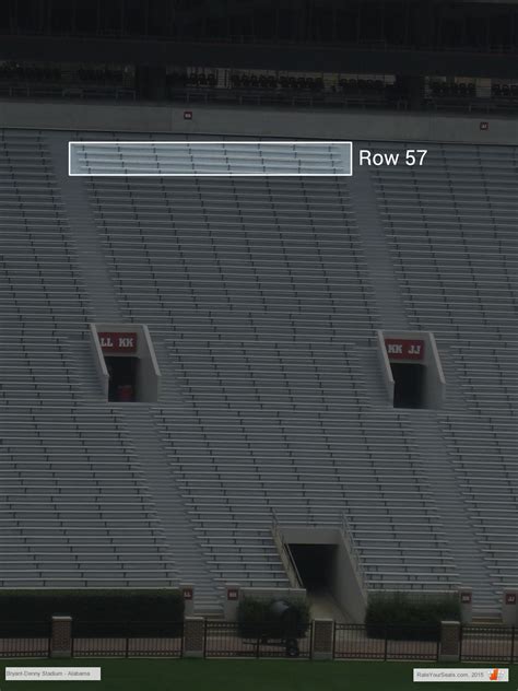 Map Of Bryant Denny Stadium Seating Chart | Elcho Table