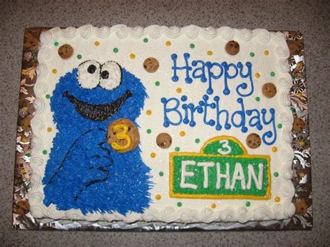 Cookie Monster Sheet Cake Printable Templates Free