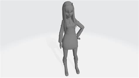 Zero Two Darling In The Franxx 3d Model 3d Printable Cgtrader