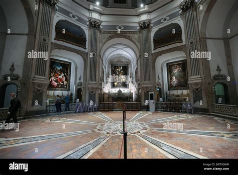 A View Of The Interior Of The Pio Monte Della Misericordia Museum In