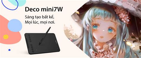 [XPPEN] DECO MINI 7 Wireless – Bảng vẽ điện tử