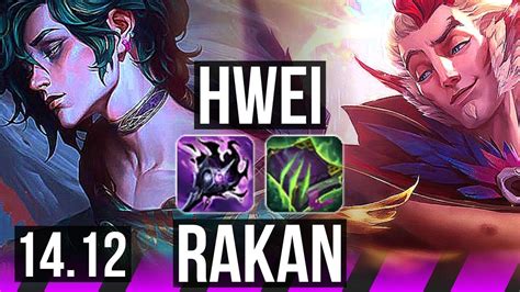 HWEI Varus Vs RAKAN Kai Sa SUP 6 1 15 72 Winrate VN