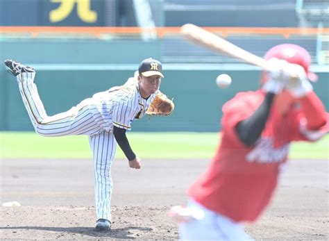 阪神2軍 ドラ5村上が6回4安打無失点の好投 甲子園のマウンドで躍動阪神タイガースデイリースポーツ Online