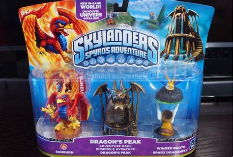 Exclusive Skylanders Wave Four Dragons Peak And Sunburn Wired