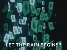 Raining Money Dollars Sticker - Raining Money Money Dollars - Discover ...