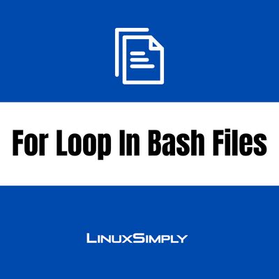 How To Use For Loop In Bash Files Practical Examples Linuxsimply