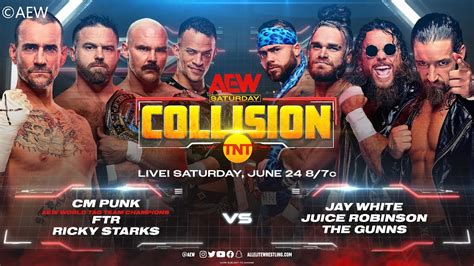 Cm Punk Ftr And Ricky Starks V Bullet Club Gold And The Gunns Eight Man