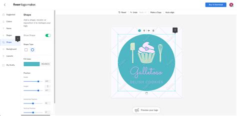 How do I add/edit a shape in my logo? – Fiverr Help Center