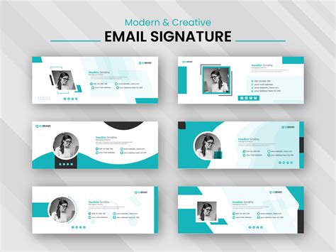 Business Email Signature Template Design :: Behance