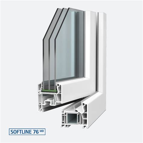 VEKA Deutschland SOFTLINE 76 MD Kunststoffprofile für Fenster VEKA