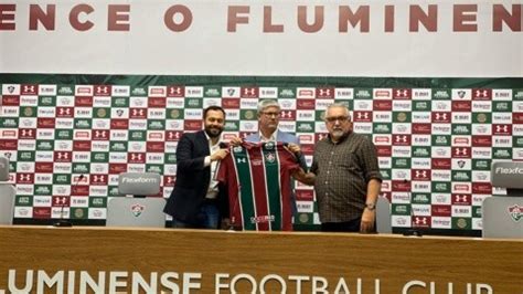 Odair Hellmann é apresentado como o novo técnico do Fluminense