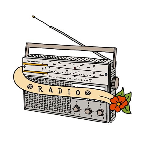 Old School Radio Tattoo