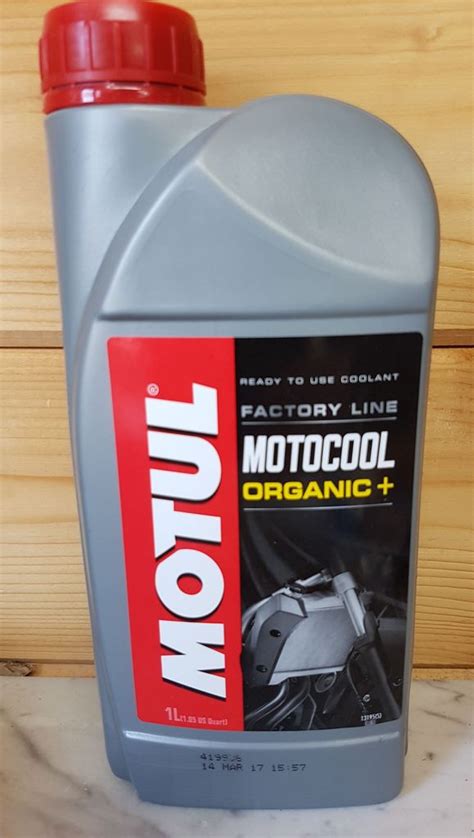 Motul Motocool Factory Line Organic Kühlflüssigkeit 1 Liter