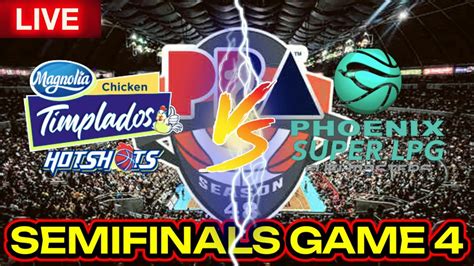 Magnolia Hotshots Vs Phoenix Pba Semi Finals Game Live Scoreboard