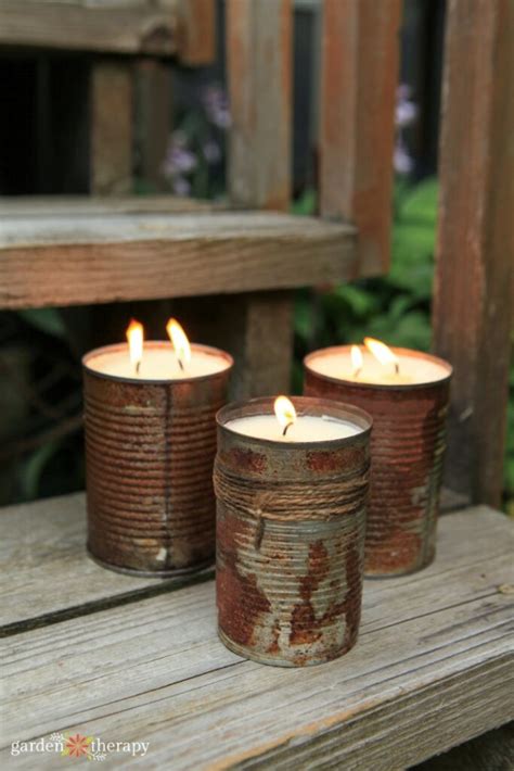 Diy Outdoor Citronella Candles For Camping Poptop Tree House