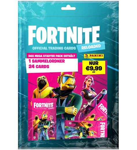 Panini Fortnite Reloaded Trading Cards Series 2 Starter Pack