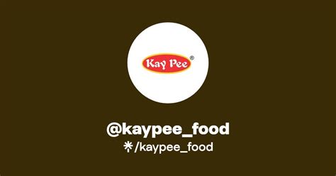 Kaypee Food Instagram Facebook Linktree