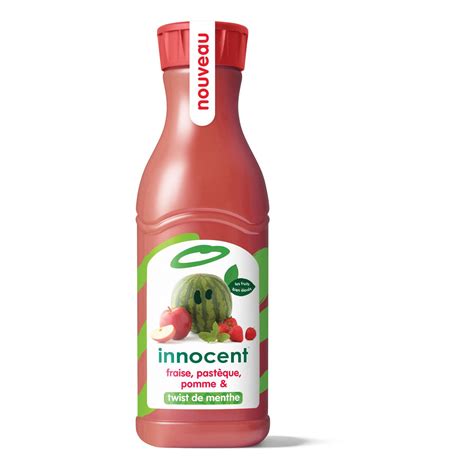 Jus Multifruits Fraise Pastèque Pomme Et Twist De Menthe INNOCENT