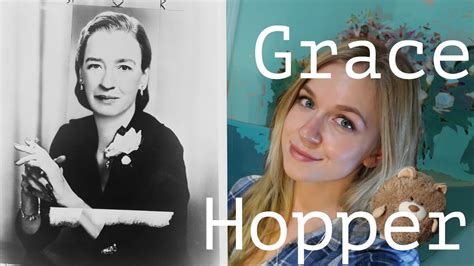 The Queen Of Software Grace Hopper Coding Blonde Youtube