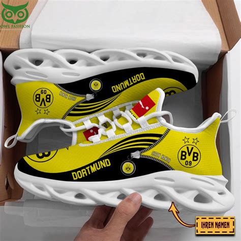 Borussia Dortmund Bundesliga Custom Name D Max Soul Sneaker Shoes