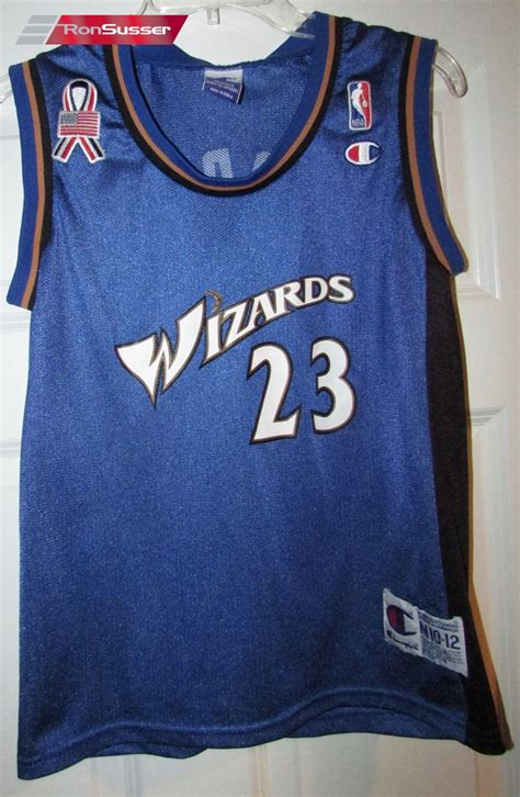 NBA Washington Wizards Michael Jordan Jersey #23 Sz Youth Med (10-12 ...