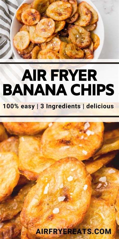 Air Fryer Banana Chips | Air Fryer Eats