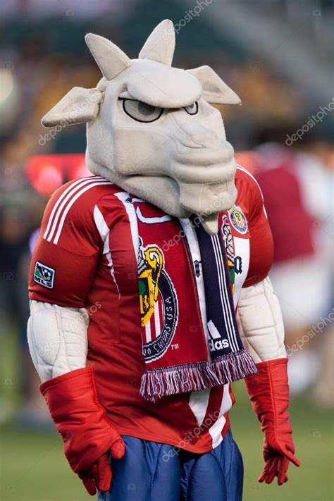 Chivas USA mascot before the Major League Soccer game between the New ...