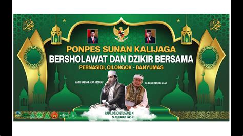 Ponpes Sunan Kalijaga Bersholawat Bersama Al Habib Haedar Alwi Assegaf