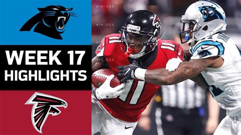 Panthers Vs Falcons Nfl Week 17 Game Highlights Youtube