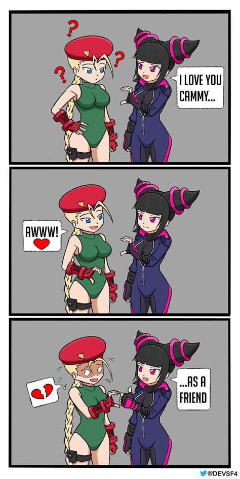 Juri And Cammy ️ By Me R Fighters