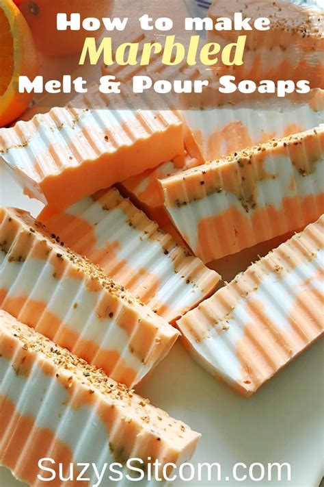 How To Make Marbled Melt And Pour Soaps Ideas For The Home