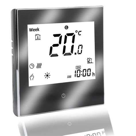 Touchscreen Programmable Lcd Touch Screen Temperature Controller With Voice Controlthermostat