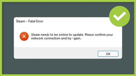 Steam Needs To Be Online To Update Fix Youtube