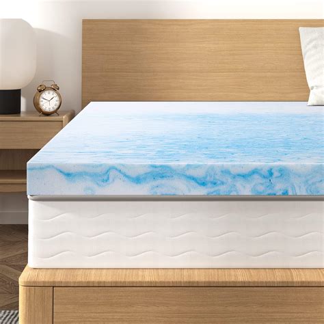 Amazon Bedstory Inch Memory Foam Mattress Topper Queen Size Gel