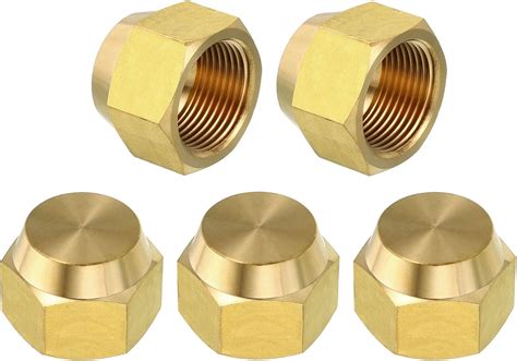 Amazon Patikil Brass Flare Cap Unf Female Thread Pcs