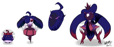 [OC] Bounsweet Dark/Poison Evolution Line : r/pokemon