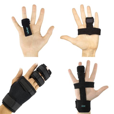 Vive Trigger Finger Splint Single Or Dual Brace Standard Or Extended