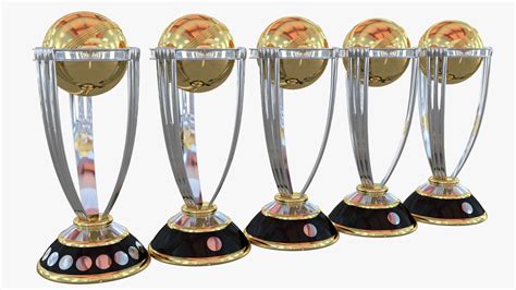 3D ICC Cricket World Cup 2023 ALL Trophy 2023 - TurboSquid 2133016