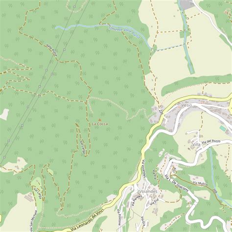 Mappa Monumenti Di Tremosine Lombardo Geosystems