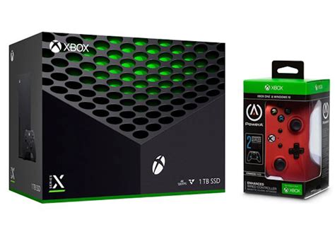 Microsoft Xbox Series X 1TB Console with Extra Pulse Red Controller ...