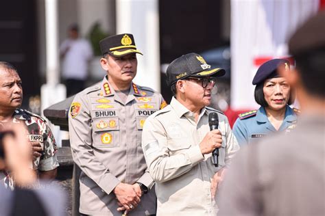 Siap Wujudkan Kamtibmas Kondusif Polresta Malang Kota Gelar Simulasi