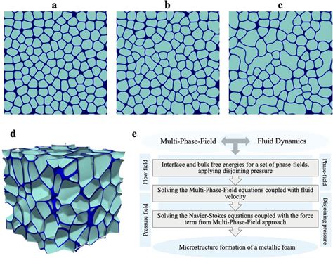 Multi Physics Simulation Example Using Openphase Microstructure