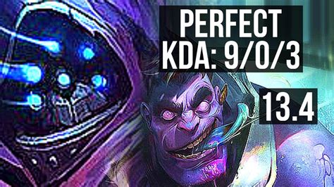 JAX Vs DR MUNDO TOP 9 0 3 Legendary 400 Games KR Master 13