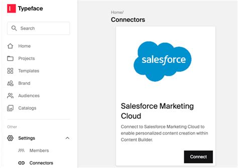 Salesforce Marketing Cloud How To Use Typeface App For Salesforce