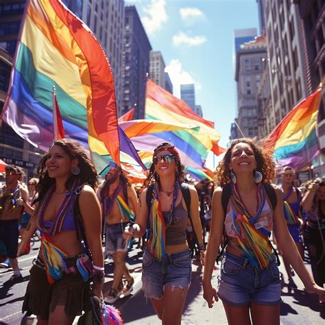 Premium Photo Unity In Diversity Celebrating Lgbtq Pride Month